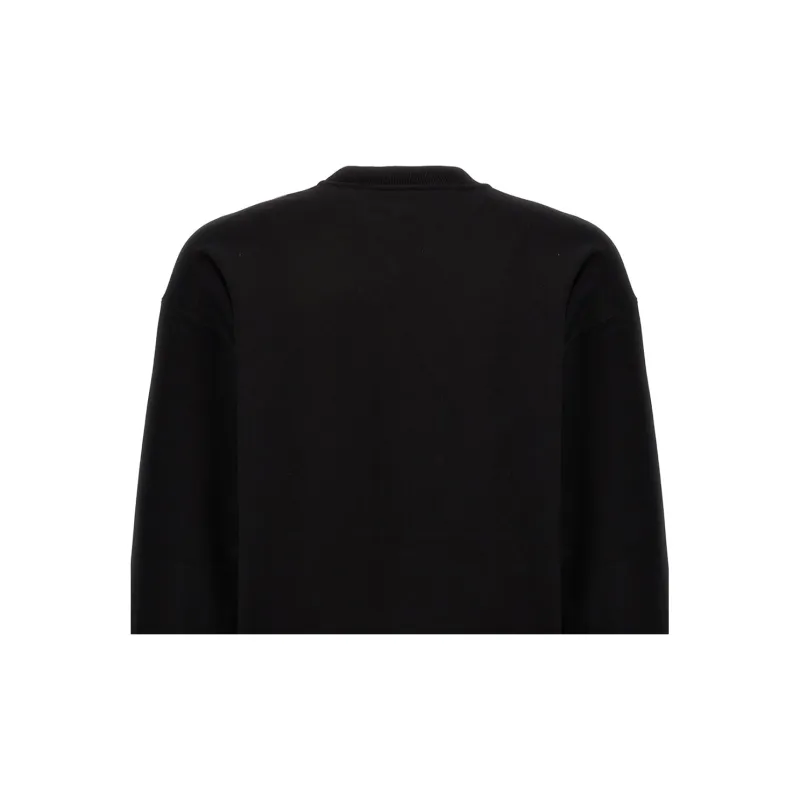 VERSACE City Graphic Printed Crewneck Sweatshirt-5