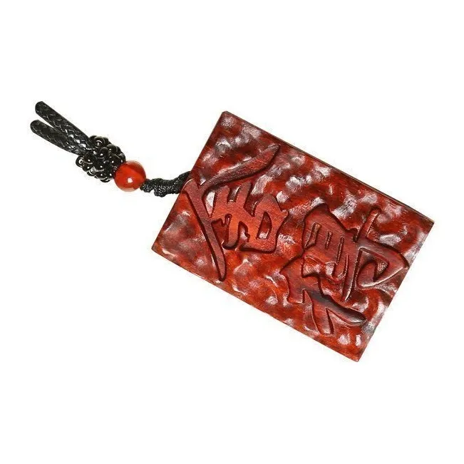 Magic Circle Pterocarpus Necklaces Unisex-1