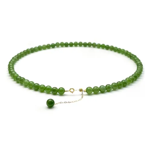 Oriental Jade Hetian Jade Necklaces Jasper Women's