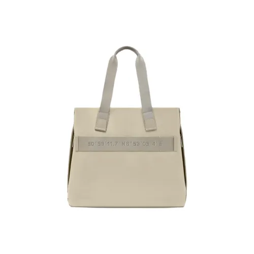 RIMOWA Recycled Nylon With Patchwork Leather Tote Bag Shopping Bag Handbag Regular Unisex Sand Dune