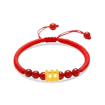 Chongqing gold store Gold Bracelet Unisex