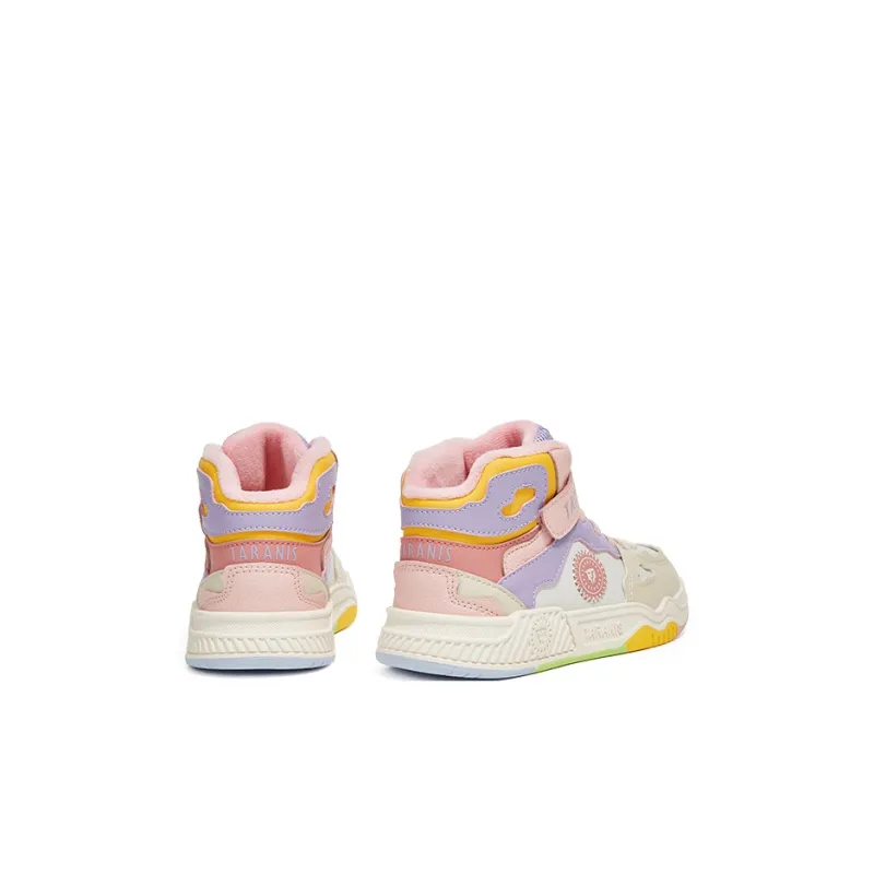 TARANIS Kids' Skateboarding Shoes White Pink Kids'-3