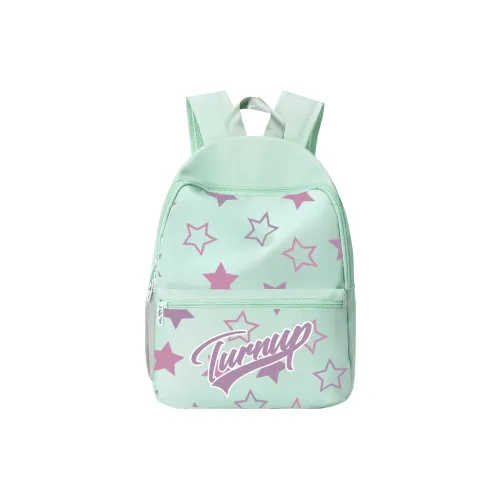 TURN UP Polyester Backpack Regular Unisex Green