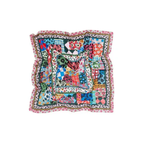 Bimba Y Lola Patchwork Scarf