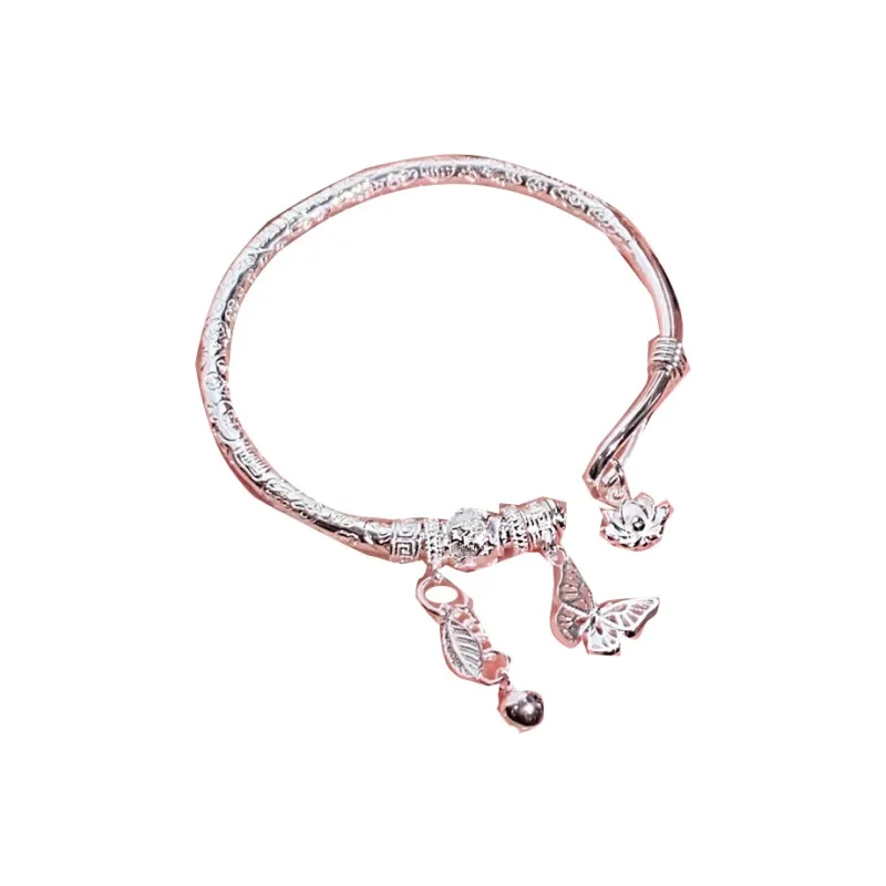 Stone Edge Poly 999 Fine Silver Sterling Silver Bracelets Women's-0