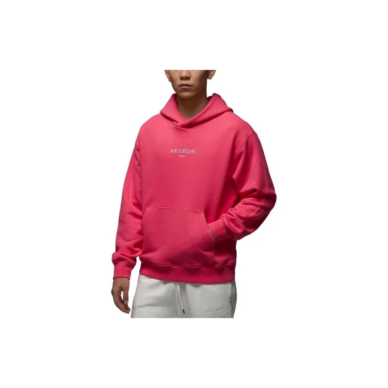 Jordan AirJordan Wordmark Tokyo Sweatshirt Men's Purple Aster Pink-1