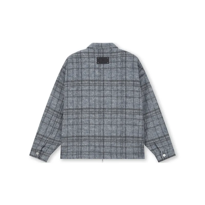 BONELESS Jackets Coats Unisex Gray Blue-1