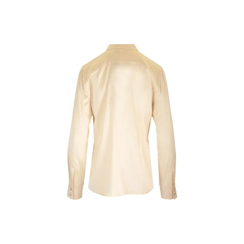 MaxMara Studio Baden Curved Hem Long Sleeved Top-1