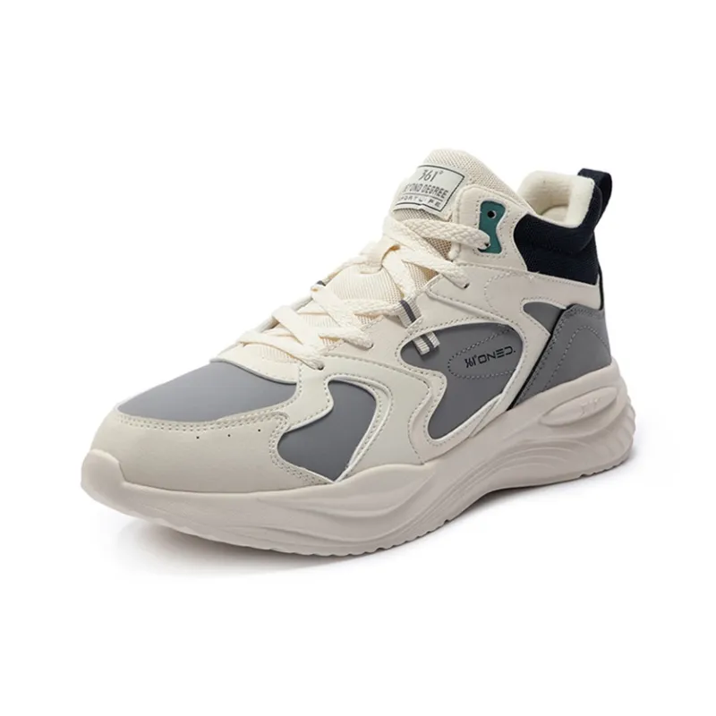 361° Cushioned Anti Slip And Wear Resistant Warm High Top Casual Shoes Men's Sago-1