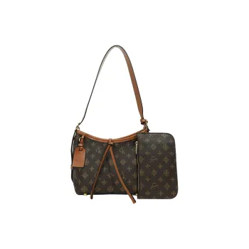 Debecca PU Shoulder Bag Crossbody Bag Regular Women's Brown/Khaki