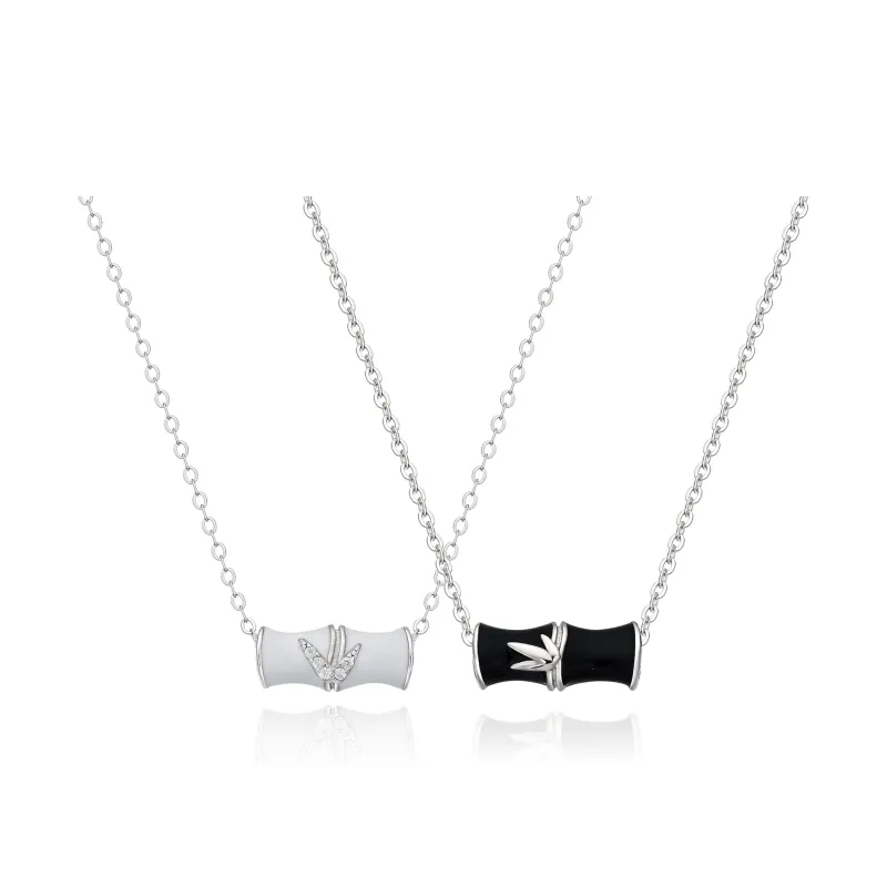 Jodie&Kevin Synthetic Cubic Zirconia Necklaces Unisex-4