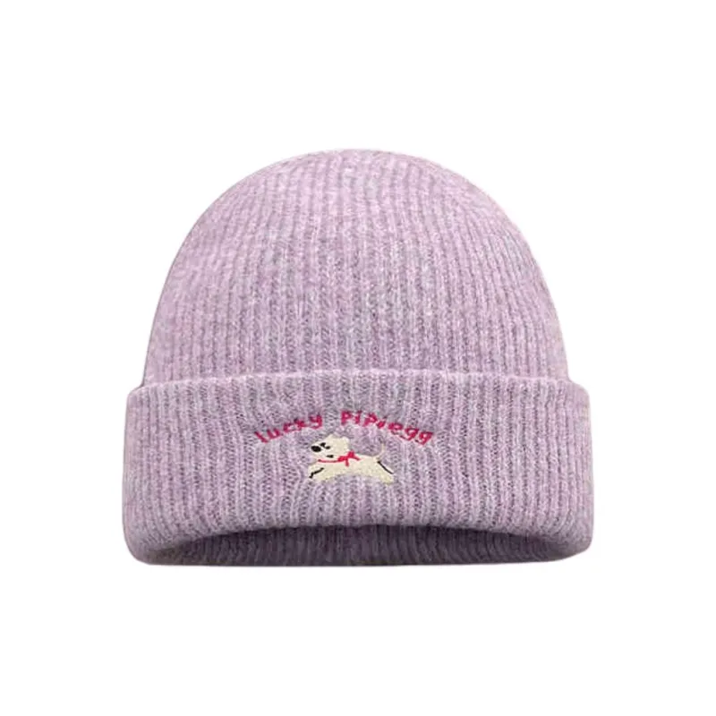 Mulinsen Knitted Fabric Beanies Unisex-3