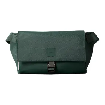 CALVIN KLEIN Recycled Fabric Shoulder Bag Crossbody Bag Men's Green Palm