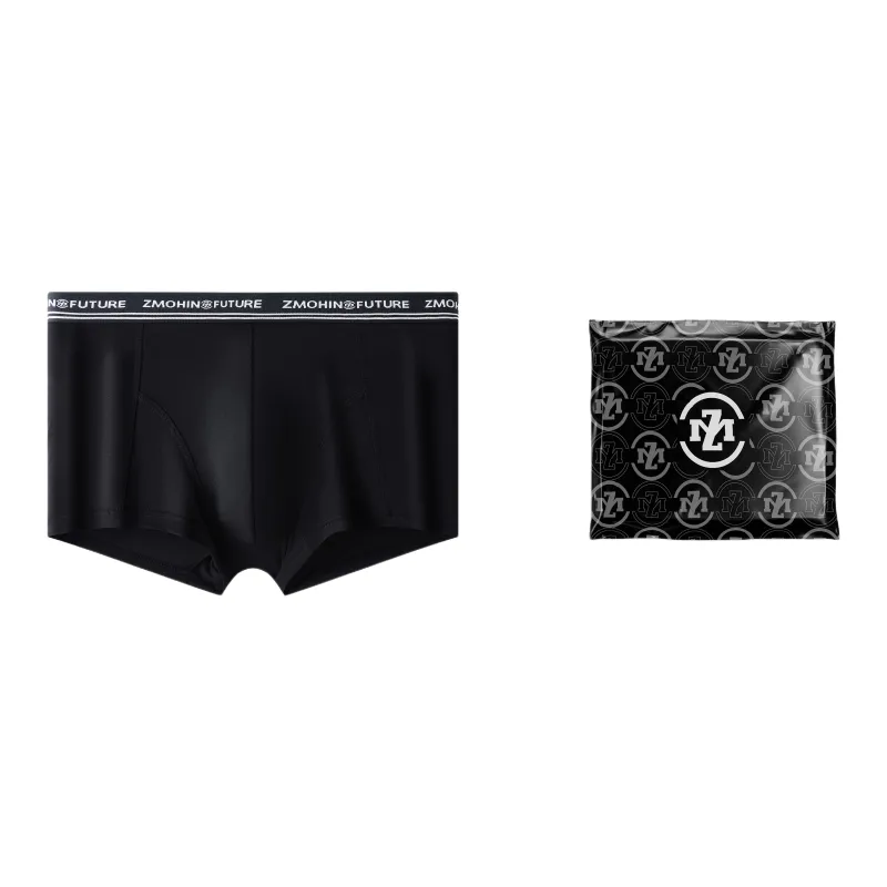 ZMOH Square cut Underwear Men's Individually Pouched-0