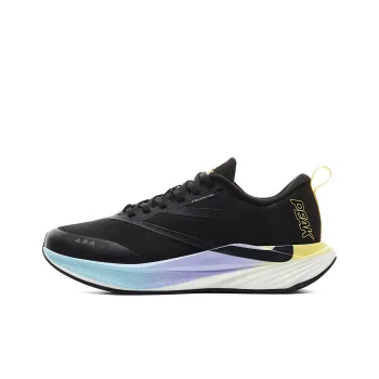 PEAK Cushioning Anti Slip And Wear Resistant Rebound Anti Rollover Low Top Running Shoes Women's Black Lavender