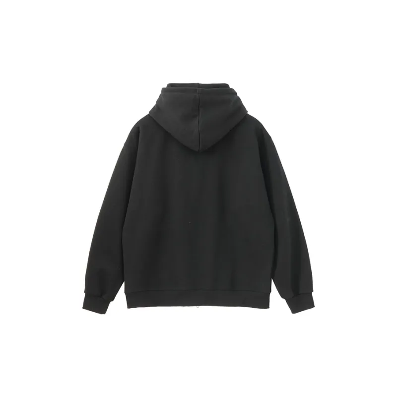 BUTTBILL Cardigan Fleece Lined Coat Unisex-10