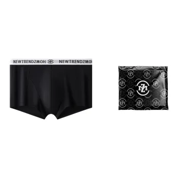 ZMOH Square cut Underwear Men's Independent Shopping Bag Included