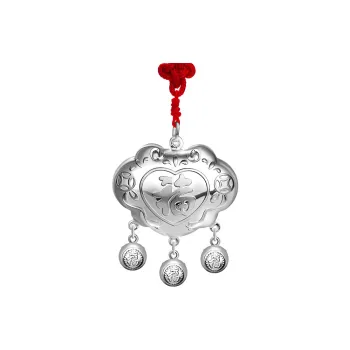 LAOYINJIANG S999 Fine Silver Necklaces Kids'