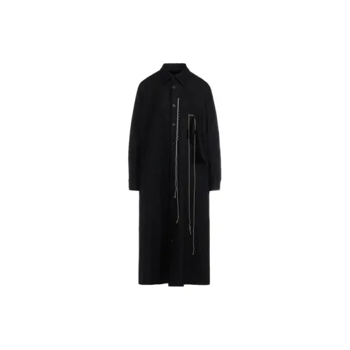 Yohji Yamamoto Long-Sleeved Dresses Women's Black