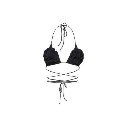 Magda Butrym Floral Strappy Triangle Bikini Top