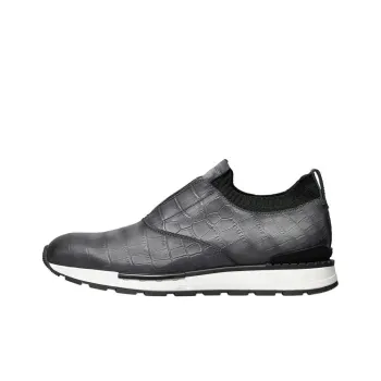 BERLUTI Fast Track Low Top Casual Shoes Men's Gray