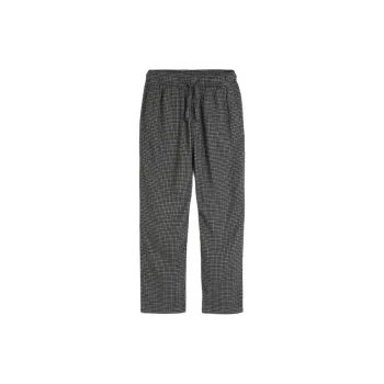 Hollister Pajama Pants Men's Black Plaid