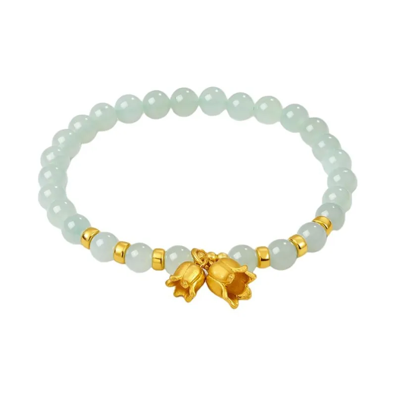 Oriental Jade Bracelets Pale Greenish White Jade Women's-0