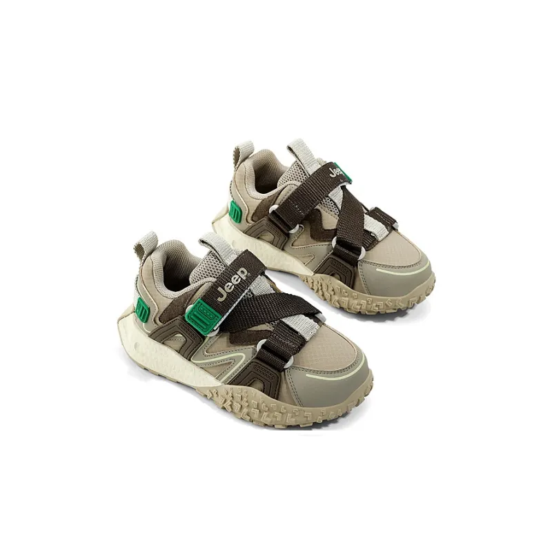 Jeep Wear Resistant Breathable Slip Resistant Anti Kick Low Top Kids Lifestyle Shoes Kids'-10