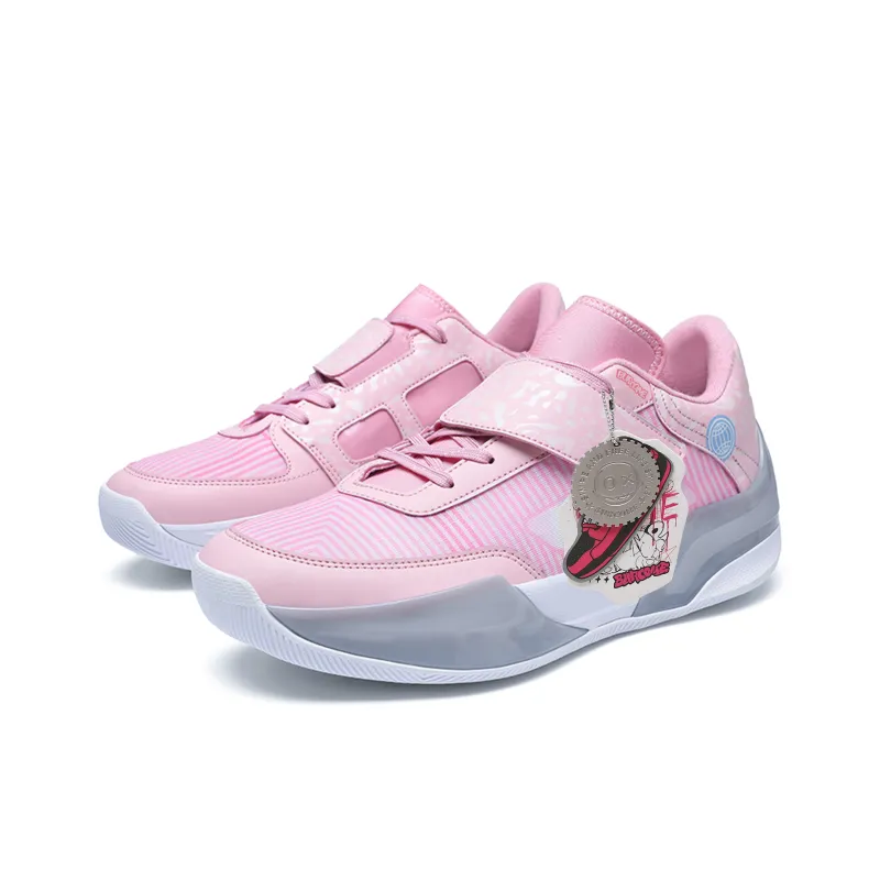 BURCOME Cushioning Support, Abrasion Resistant, Breathable Low Top Basketball Shoes Unisex-2