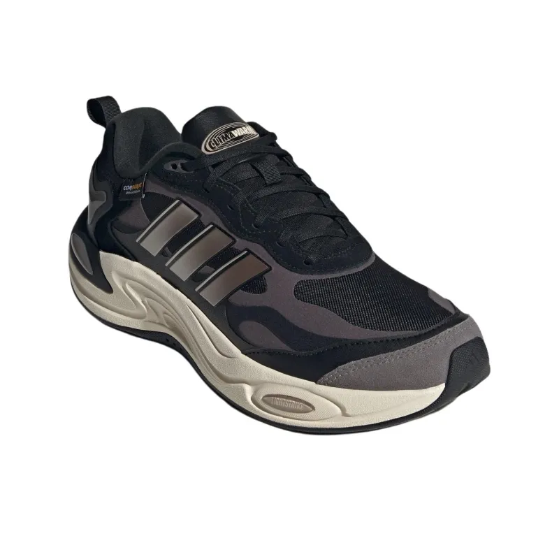 Adidas CLIMAWARM Anti Slip Wear Resistant Low Top Casual Running Shoes Women's Black Purple-2