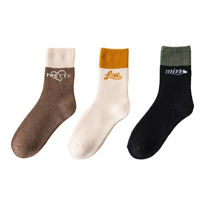 YUZHAOLIN Mid Calf Socks Women's Combo Set-8