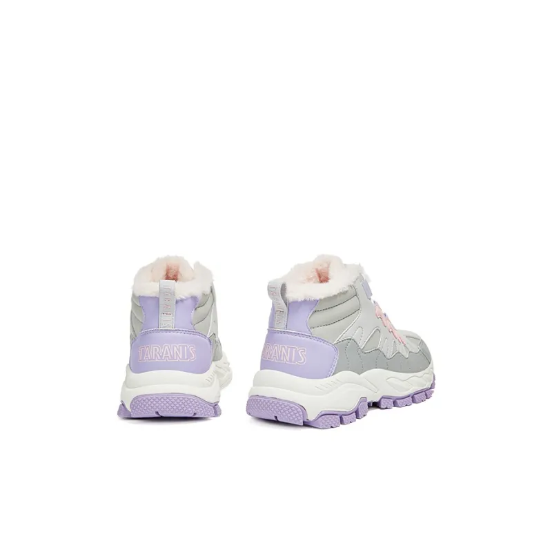 TARANIS Kids' Running Shoes Gray Purple Kids'-3