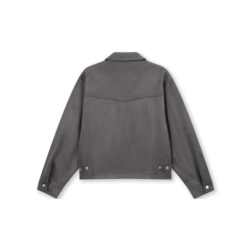 BONELESS Jackets Unisex Dark Gray-1