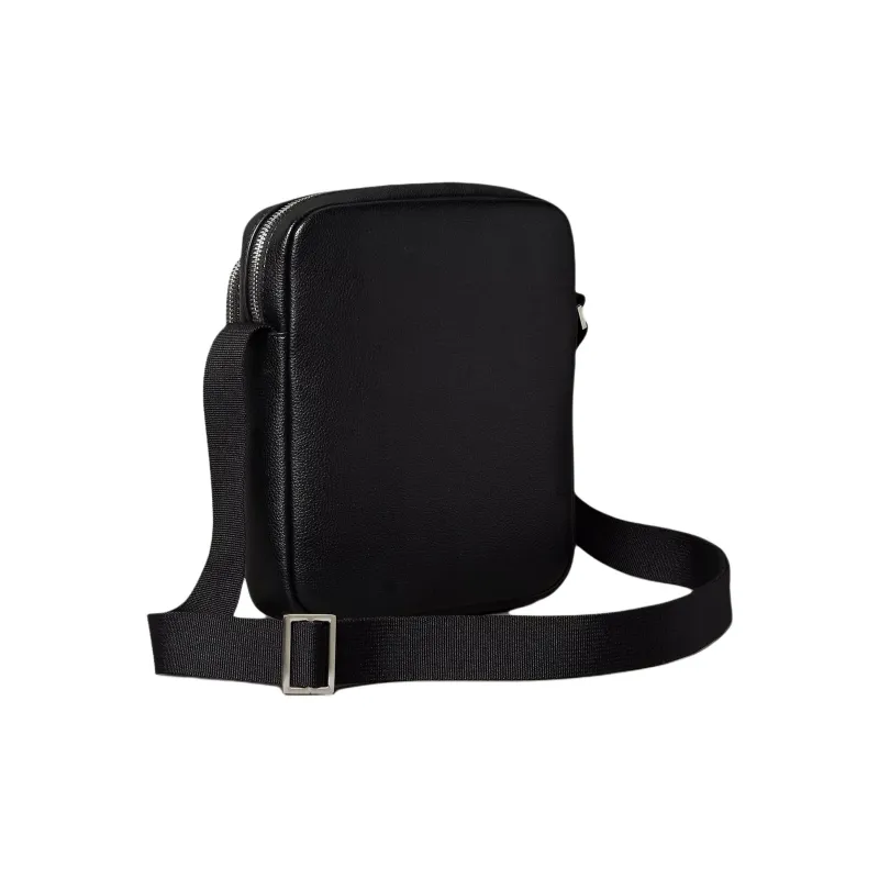CALVIN KLEIN Polyurethane Reporter Bag Shoulder Bag Crossbody Bag Micro Men's Black-1