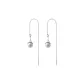 Cone Pearl Drop Earrings (1 Pair)
