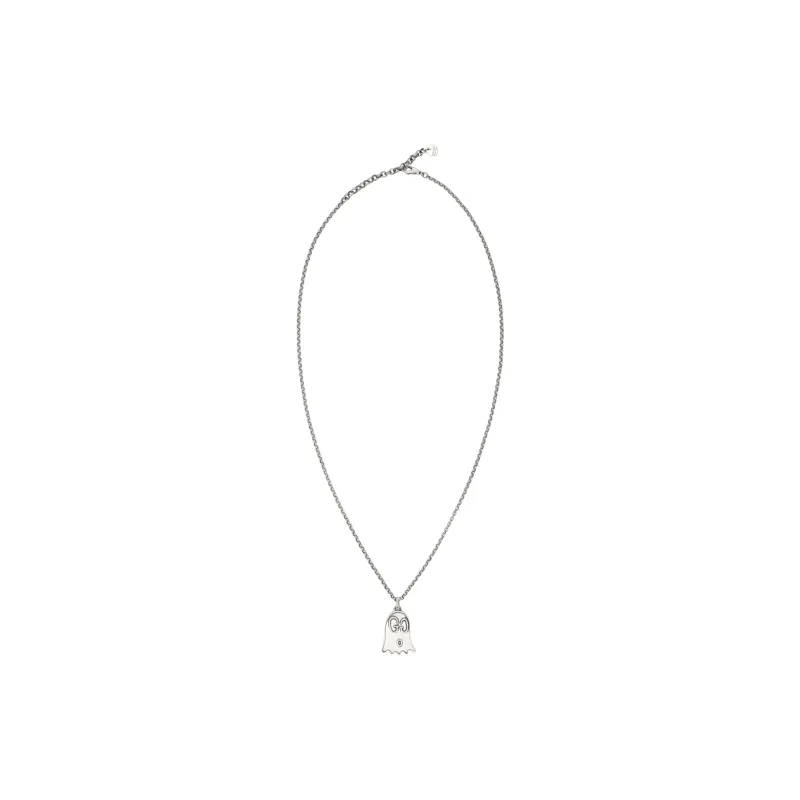 GUCCI Ghost 925 Sterling Silver Necklaces Women's-2