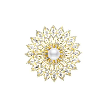 JAY Faux Pearl Brooches Women's