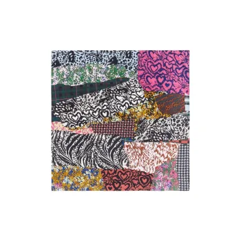 Bimba Y Lola Patchwork Scarf