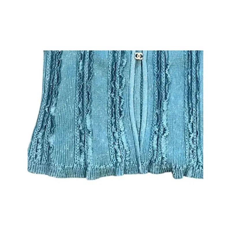 CHANEL Knitwear Women's Blue-1