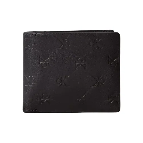 CALVIN YM0YM00313 Leather Wallet Men's Black