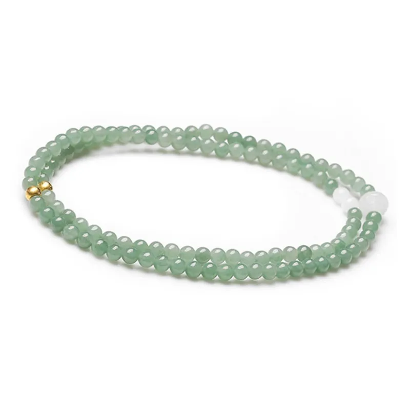 LANMUYINNUO Hetian Jade Bracelets Pale Greenish White Jade Unisex-2