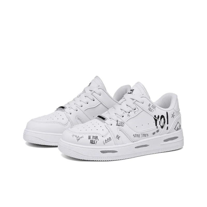 The Simpsons Skateboard Shoes Unisex Low Top Mismatched/White Red/White Black/White-2