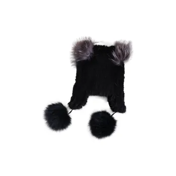 Lagur Mink Fur Thermal Hat Women's