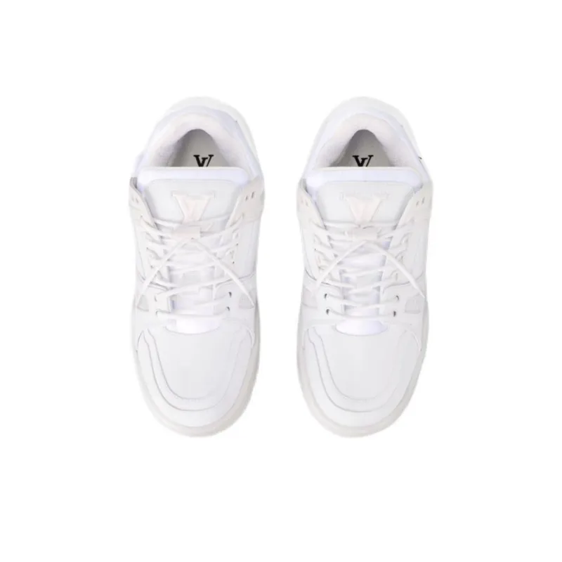 LOUIS VUITTON SKI Skiing Series Low Top Skateboard Shoes Men's White-4