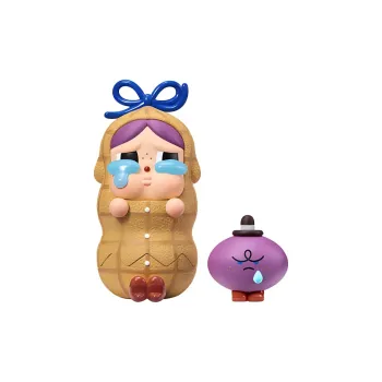 POP MART Crybaby Distressed Peanut Figure Crybaby The Cracked Peanut Figure Hang Tag Box