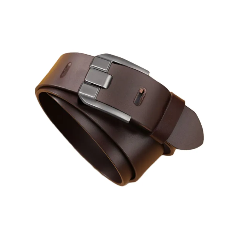 YUZHAOLIN Cow Split Leather Leather Belts Men's 3.8cm-2