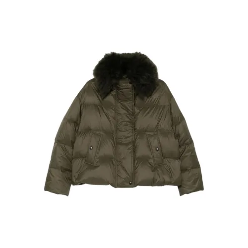 Yves Salomon Down Jackets Women's Green