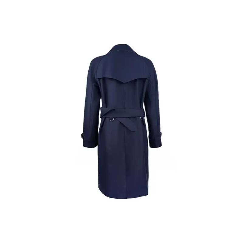 Burberry SS24 Coats Women's Dark Blue-1