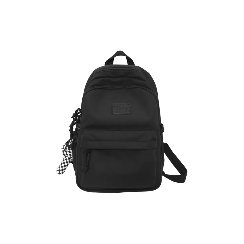 SUN ERATH&U Nylon Backpack Unisex White/Black/Purple/Blue/Pink-6