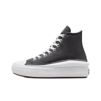 Converse Chuck Taylor All Star Anti Slip Wear Resistant High Top Kids Canvas Shoes Gray White Teenagers